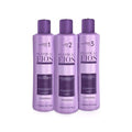 Plastica Dos Fios Brazilian Keratin Hair Smoothing System - Anti-Residue Shampoo & Repair Mask Set (3x300 ML)