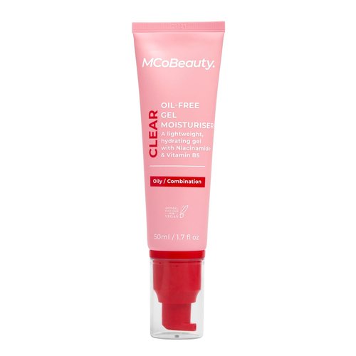 MCoBeauty - Oil-Free Gel Face Moisturizer - Lightweight Hydrating Formula for Shine-Free Skin - Vegan & Cruelty-Free