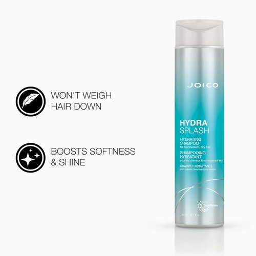 Joico HydraSplash Hydrating Shampoo & Conditioner Set - Preserve Natural Moisture for Fine to Medium Hair
