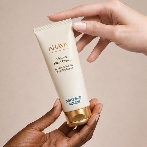 AHAVA Duo Active Dead Sea Minerals Hand Cream - Hydrating Value Set, 2 x 150 ML (5.1 Fl Oz)