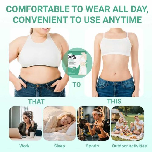 Enndppl Upgraded Herbal Wellness Patch. Made with natural herbal ingredients, gentle and non-irritating. Comfortable for all-day wear. Ozem Patch, 30 patches per pack.