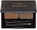 L'Oréal Paris Brow Stylist Prep and Shape Pro Brow Kit, Medium To Dark, 0.12 oz.