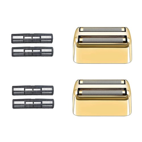 BaBylissPRO Replacement Foil & Cutters - Compatible With FXFS2 & Double Foil Shaver (Gold 2)