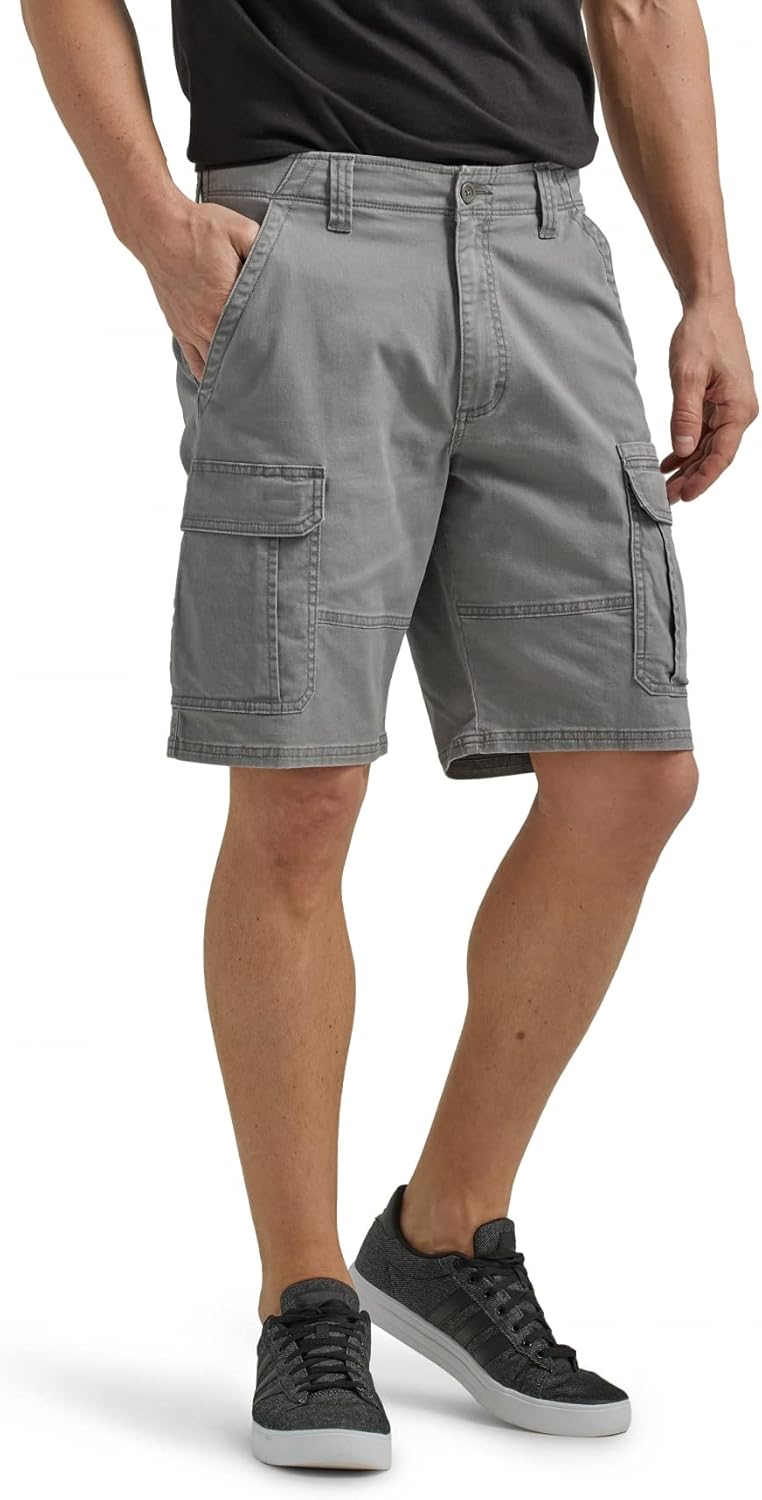Wrangler Authentics Men's Classic Cargo Shorts - Comfortable Stretch Fabric | Versatile Style