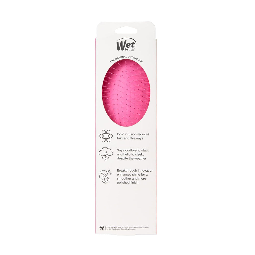 Wet Brush Frizz-Free Detangler Brush - Ionic Technology for Smooth, Frizz-Free Hair | Pink