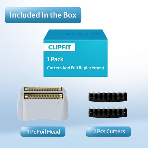 Foil Shaver Replacement Foil Compatible with Andis Foil Shaver TS1 (17150, 17235, 17220) and TS2 (17200), 1Pack