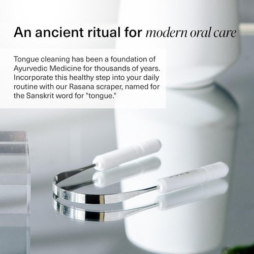 Boka Tongue Scraper - Stainless Steel Tongue Cleaner with Travel Pouch | Freshens Breath for Adults & Kids