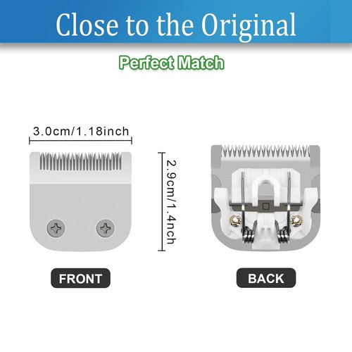 **WHAL Stainless Steel Replacement Blade - 30mm Detachable for All-in-One Lithium Ion Trimmers**