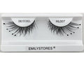 EMILYSTORES Halloween False Eyelashes, Dramatic Black Lashes with Dots for Yzma Costume, Reusable 1Pair