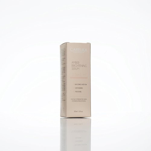 Amber 15-in-1 Brightening Serum - Anti-Aging Hydrating Face Serum with Hyaluronic Acid & Glycerin - 30ml
