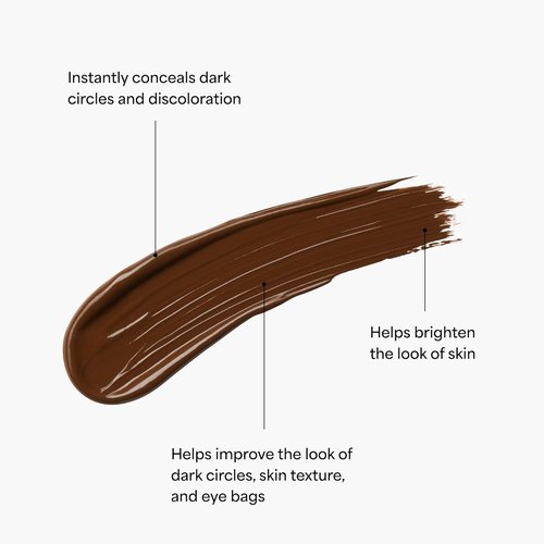 TULA Skin Care Radiant Skin Brightening Serum Concealer - Longwearing, Crease-Resistant Formula for Dark Circles & Discoloration, Shade 190, 0.18 fl oz