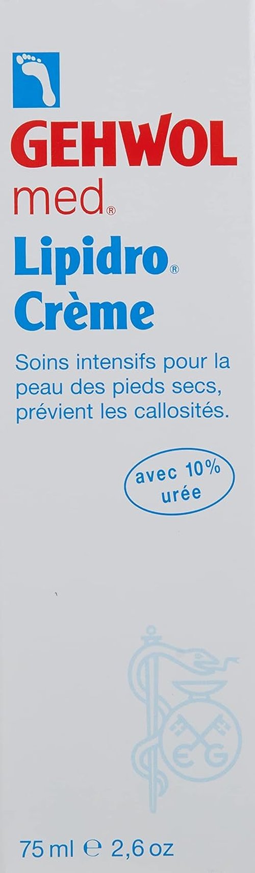 Gehwol Med Lipidro Cream - Moisturizing Formula for Unisex | 2.6 Fl Oz (Pack of 1)