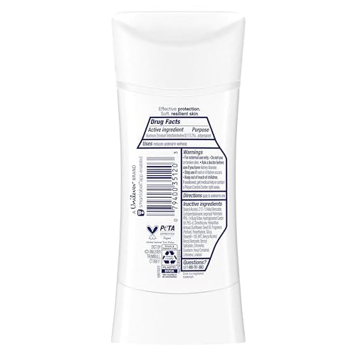 Dove Advanced Care Antiperspirant Deodorant Stick Shea Butter 4 ct with Pro ceramide technology for helping skin barrier repair after shaving 72 hour odor control sweat protection stick 2.6 oz