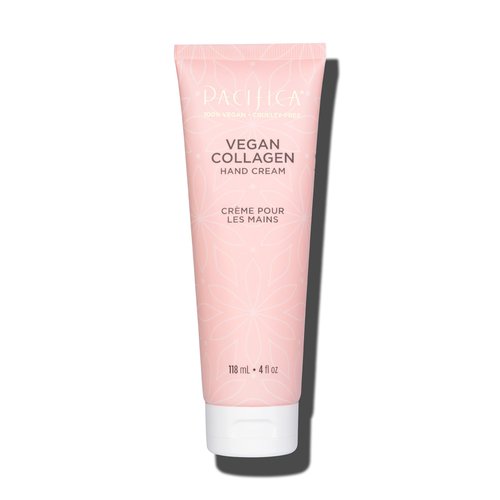Pacifica Beauty Vegan Collagen Hand Cream, Bath and Body, Shea Butter, Cocoa Butter, Working Hands Cream, Hand Lotion, Hand Moisturizer, For Dry Skin, Skin Care, Body Care, 4 fl oz (1 Count)