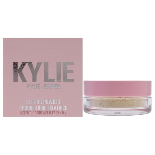 Kylie Cosmetics Setting Powder - 100 Translucent Finish for Flawless Skin - 0.3 oz