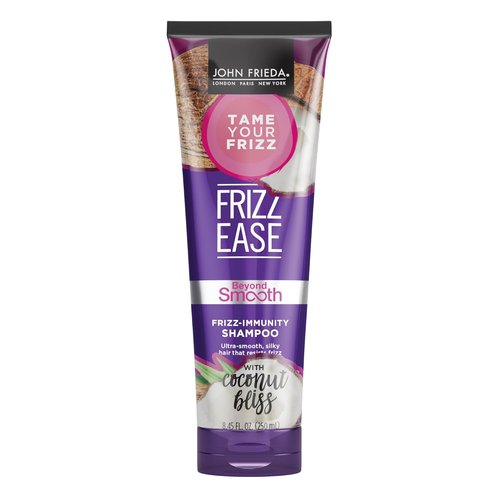 John Frieda Frizz-Immunity Shampoo - Anti-Frizz & Humidity Control with Pure Coconut Oil, 8.45 Ounces