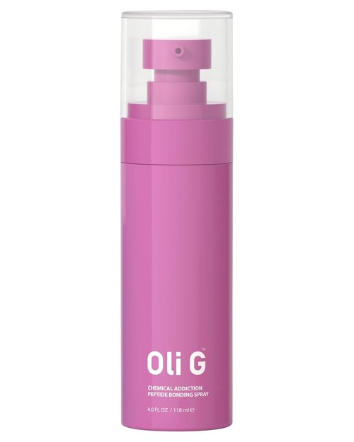 Oli G Chemical Addiction Bond-Repair Spray | 4oz Leave-In Treatment for Damaged Hair - Peptide Complex & Amino Acids