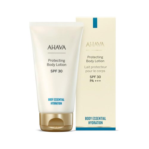 AHAVA Protecting Body Lotion SPF 30 - Lightweight Anti-Aging Formula with Broad Spectrum UV Protection | 5.1 Fl. Oz