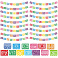Multicolor Mexican Party Banner Set - 18 Pack, 324FT, 3 Styles for Cinco De Mayo & Day of the Dead