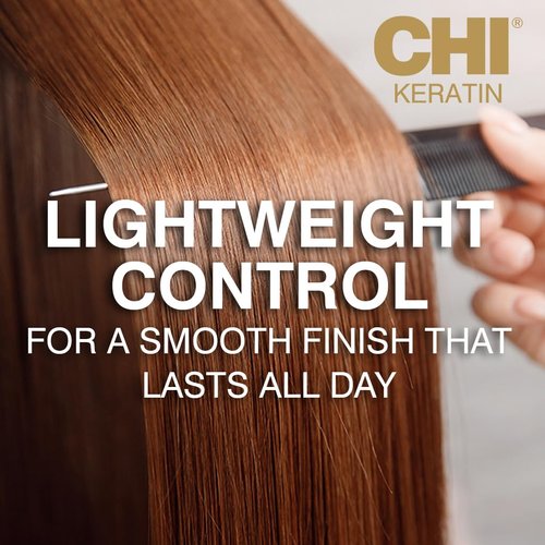 CHI Keratin Flex Finish Hair Spray - Lightweight Formula for Long-Lasting Smooth Styling | 2.6 Oz