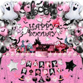 Pink Halloween Birthday Party Decorations - Pink 91P Variation
