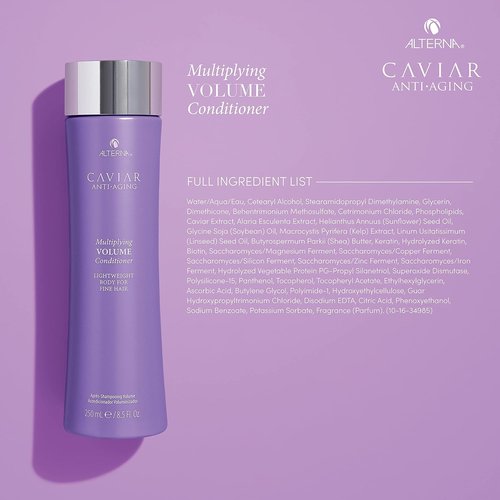 CAVIAR Anti-Aging Shampoo & Conditioner Set - Volume Boosting Formula | 16.5 Oz