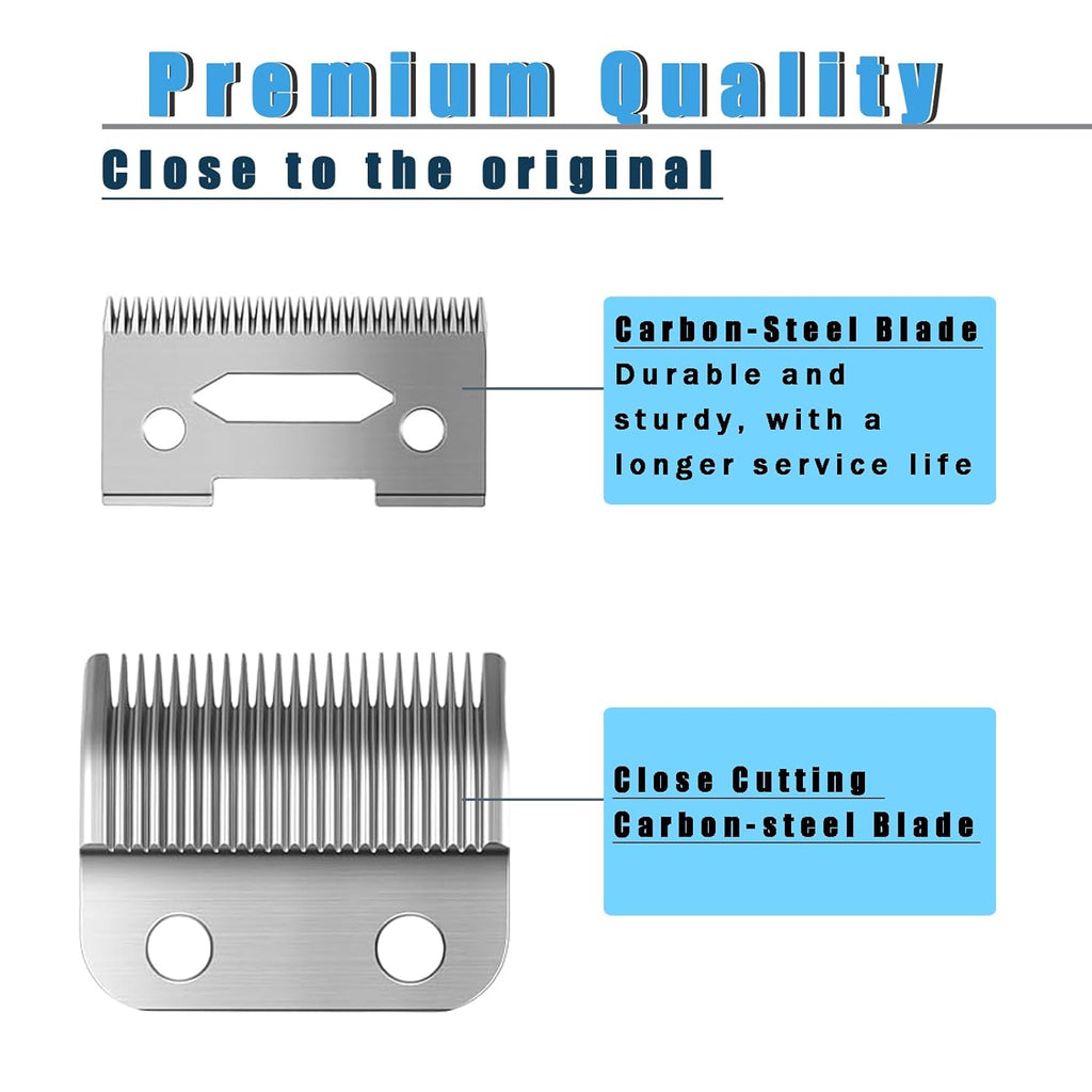 Wahl Clipper Replacement Blades - 2 Pack Compatible with 2 Hole Clipper Blades | Durable & Efficient
