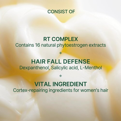 ROOTON Alpha Erguen Women’s Hair Loss Care Treatment, Vegan Formula for Dual Scalp & Hair Cortex Repair, Strengthens, Restores & Nourishes Damaged Hair, 500ml / 16.9 fl oz
