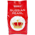 Waxness Russian Pearl Hard Wax Beads 4.4 lb (2 kg) – Rosin-Free Stripless Hard Wax with Creamy Texture and Skin Visibility, Professional Use – Made in Italy