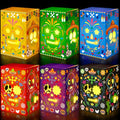 36PCS Day of The Dead Sugar Skull Candle Holders Gift Boxes - Dia De Los Muertos Decor
