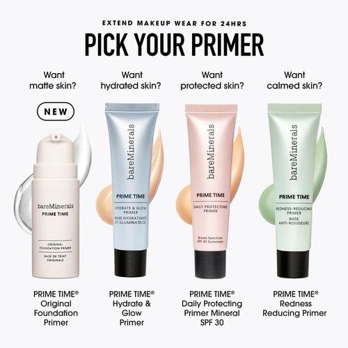 bareMinerals Hydrate & Glow Gel Face Primer, Vegan, Cruelty-Free & Dermatologist-Tested
