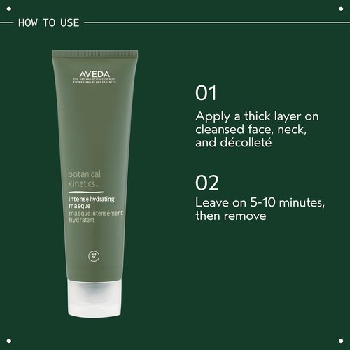 Aveda Botanical Kinetics Intense Hydrating Masque - Oil-Free Hydrating Face Mask for Dry Skin | 4.2 Fl Oz