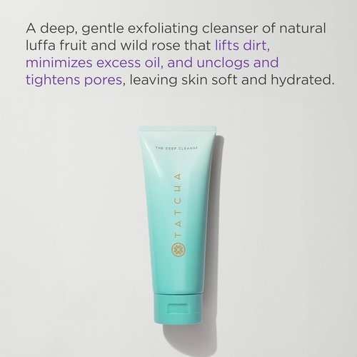 TATCHA The Deep Cleanse - Gentle Exfoliating Cleanser That Lifts Dirt & Minimizes Oil | 150ml