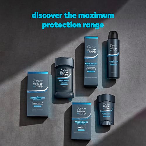 Dove Men+Care Invisible Solid Stick Clean Comfort Maximum Protection Deodorant For Men 96-Hour Comfort 2.6 oz