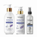 Keratin Shampoo and Conditioner Set - Nourishing Serum for Dry & Frizzy Hair | Sulfate-Free, Argan Oil Enriched | 16.9 fl. oz