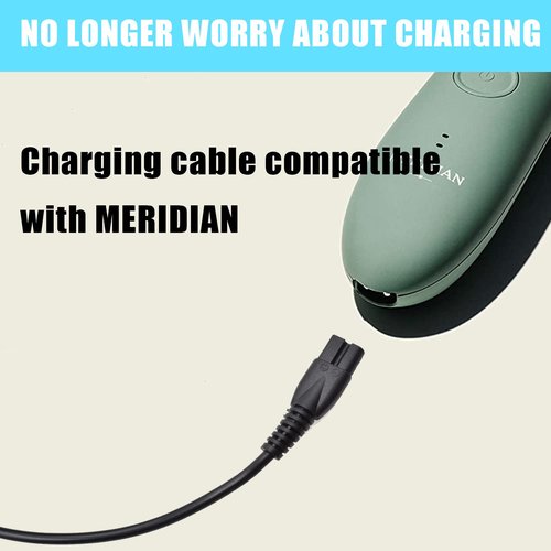 Meridian Grooming Charger Cable - Replacement Power Cord for Electric Shaver Trimmer