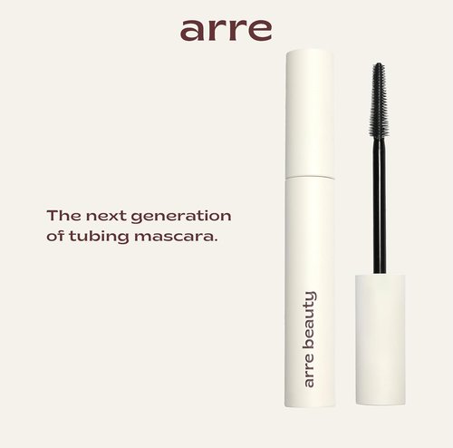 Regine Switzerland Tubing Mascara - Lengthening Peptide-Infused Formula - Smudge-Proof, Sensitive Eye Safe, Glossy Jet Black