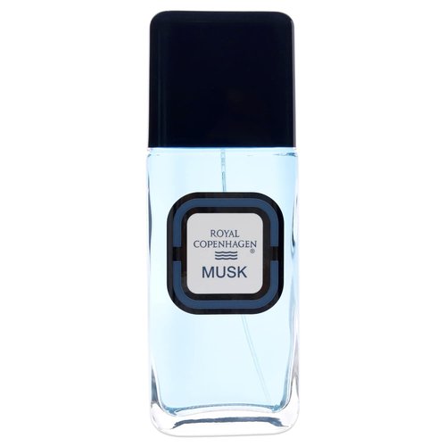 Royal Copenhagen Musk Cologne Spray - 3.4 Oz | Invigorating Fragrance for Men