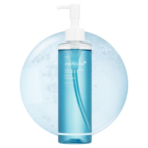 Medicube Zero Pore Blackhead Cleansing Oil - Gentle Makeup Remover & Daily Moisturizer | Korean Skin Care (205ml / 6.93 fl. oz)