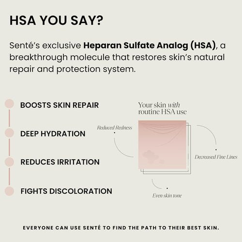 Senté HydraFirm Serum - Boosts Collagen & Elastin Production | Restores Firmness & Plumps Skin | 1 Fl Oz