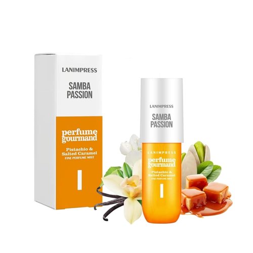 Skiennix Travel Size Perfume - Irresistible Vanilla & Caramel Body Spray for Women | 3 fl oz