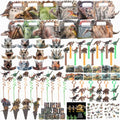 Jurassic Dinosaur Party Favor Set - 320 Pieces for 12 Guests - Dinosaur Theme, Goodie Bags, Decorations & Party Supplies