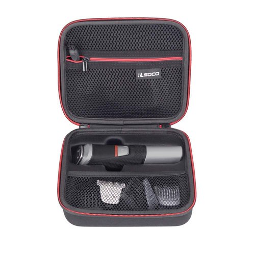 RLSOCO Hard Case for Philips Norelco Multigroom All-in-One Trimmer Series 3000 & Multigroom Series 5000,Fits for Philips MG3919/50,MG3939/50,MG5910/49,MG5970/49,MG3740/40,MG3750/50,MG3740/15 and More