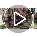 Halloween Inflatable Clown Bicycle Decor - 5 Ft Outdoor Yard with LED Light, Stormproof, for Dia de Los Muertos & Party Festivities