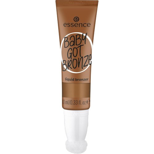 Essence | Baby Got Bronze Liquid Bronzer - Lightweight, Buildable Formula with Sponge Applicator | Vegan & Cruelty-Free (20 | Sunkissed Sweety)