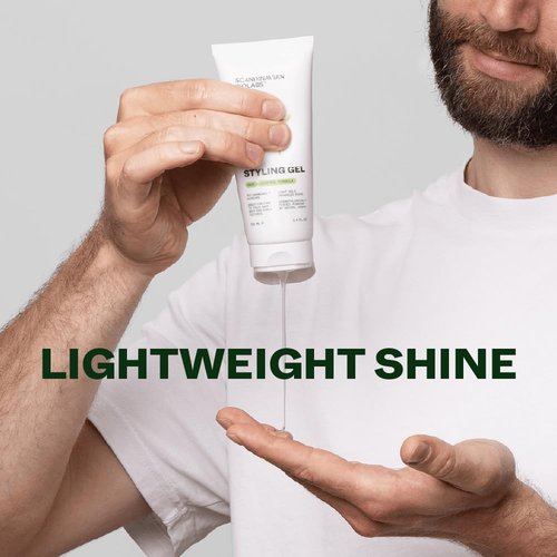 Scandinavian Biolabs Natural Hair Styling Gel - Strong Hold & Shine | 100ml