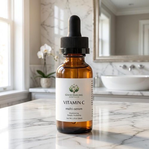 Skiennix Vitamin C Multi-Illuminating Serum - Brightening & Hydrating Anti-Aging Formula | 1 fl oz