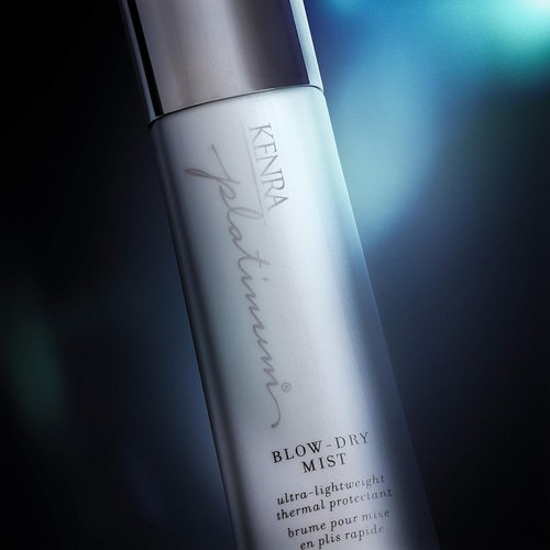 Kenra Platinum Blow-Dry Mist - Ultra-Lightweight Thermal Protectant for Fine to Medium Hair | Detangles & Smooths