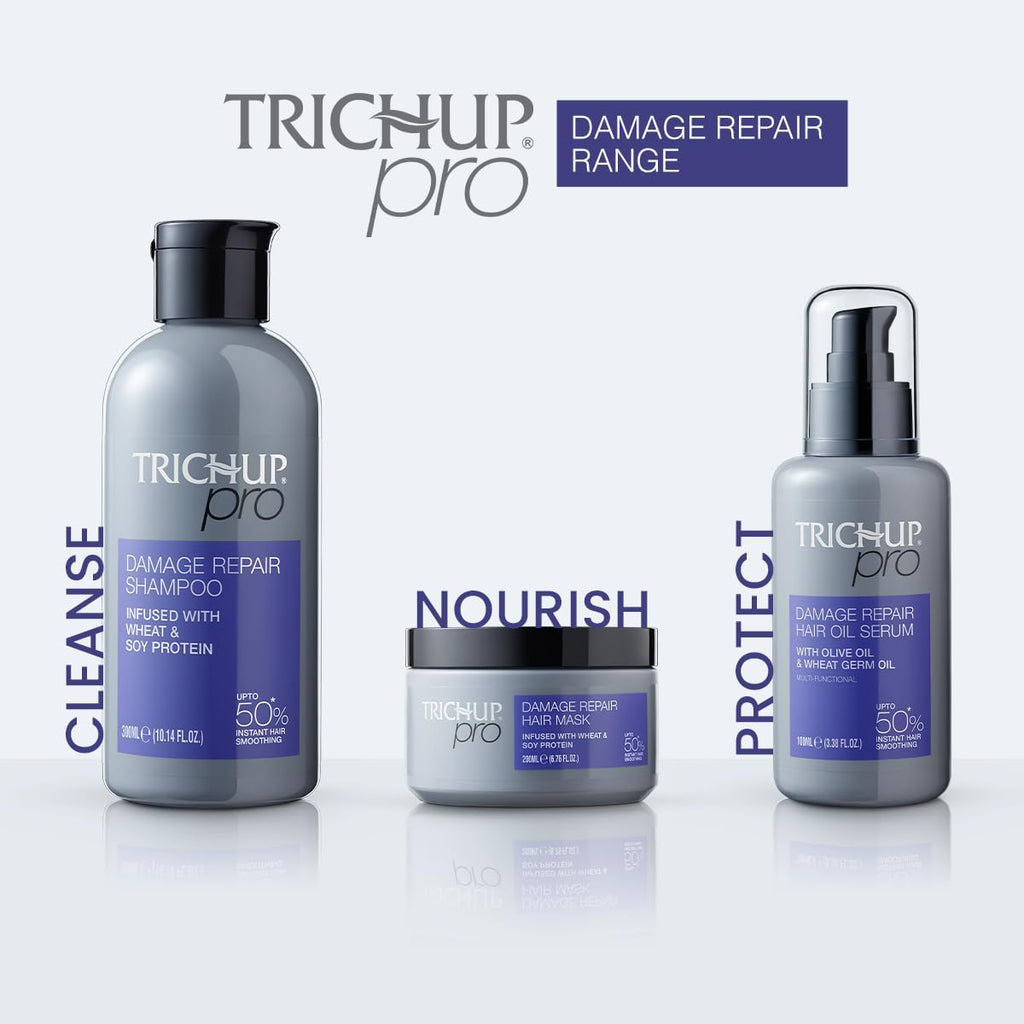 Trichup Pro Hair Mask - Deep Conditioning Treatment for Damaged Hair | Repairs Split Ends & Reduces Hair Fall - 6.76 fl oz