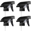 Bar5F 4-Pack Replacement Trigger Sprayer for Glass Bottles - Spray Nozzles, Mist and Stream Modes - Ideal for 16 oz Amber Glass Spray Bottles